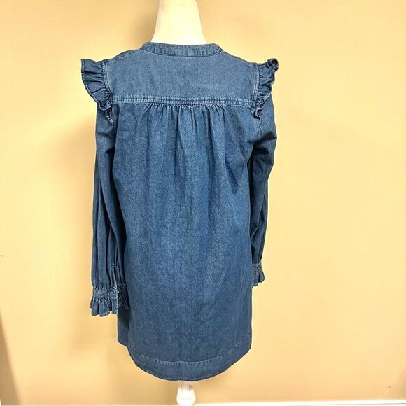 Draper James dark chambray jean dress size XS/S - Picture 5 of 8